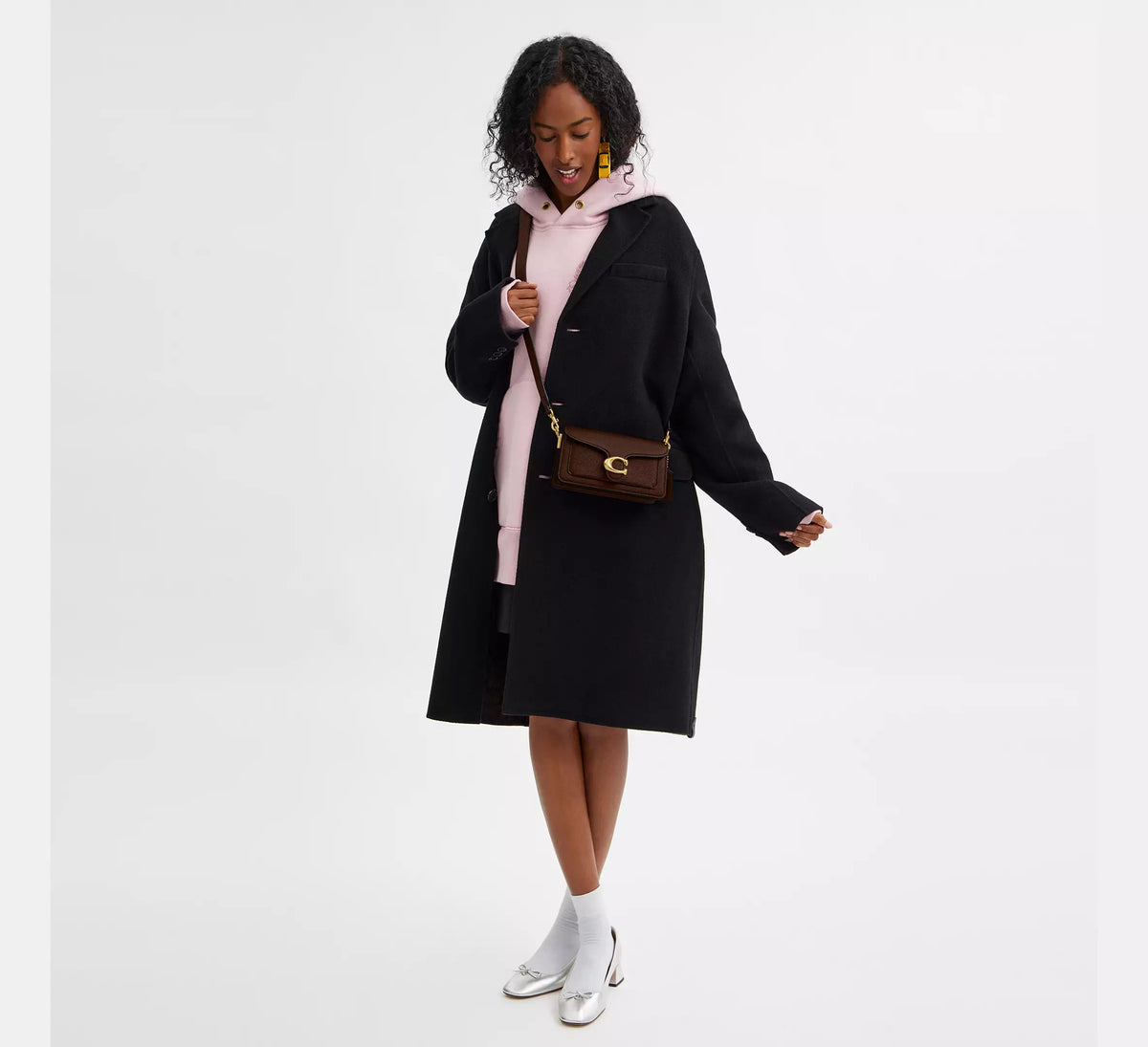 Coach Tabby Shoulder Bag 20 - Brass/Maple - Hemen Teslimde