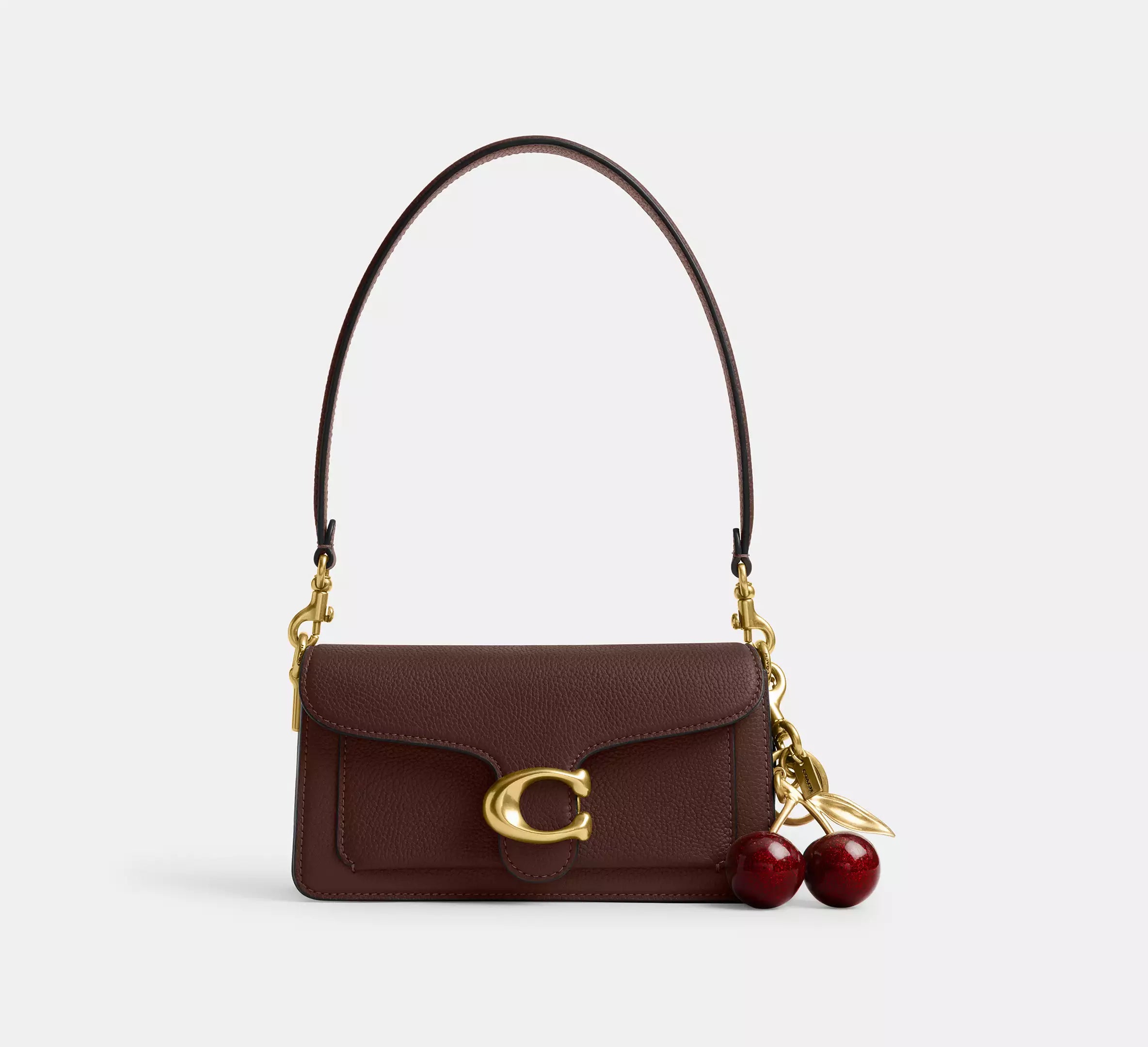 Coach Tabby Shoulder Bag 20 - Brass/Maple - Hemen Teslimde
