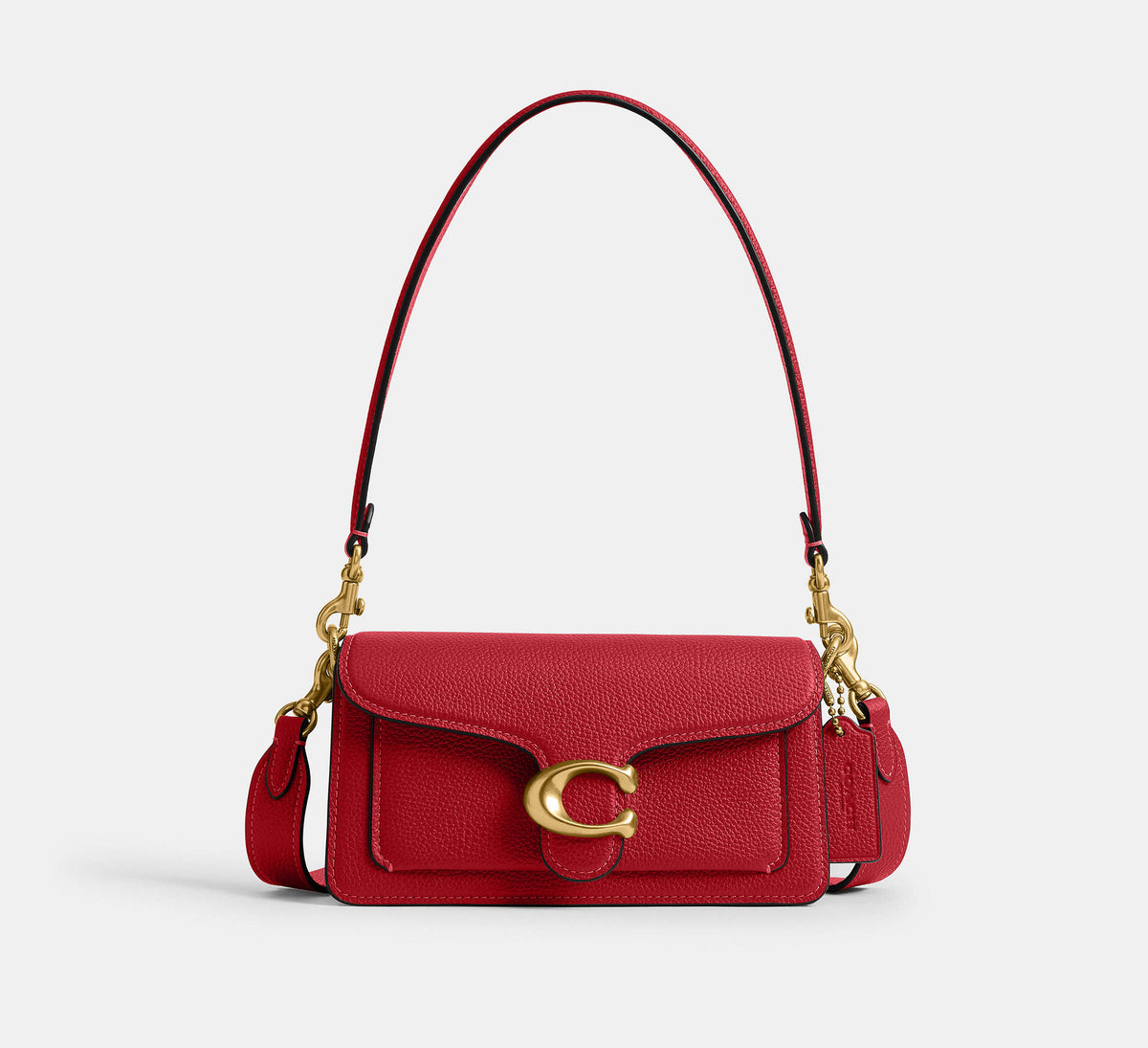 Coach Tabby Shoulder Bag 20 - Brass/Poppy