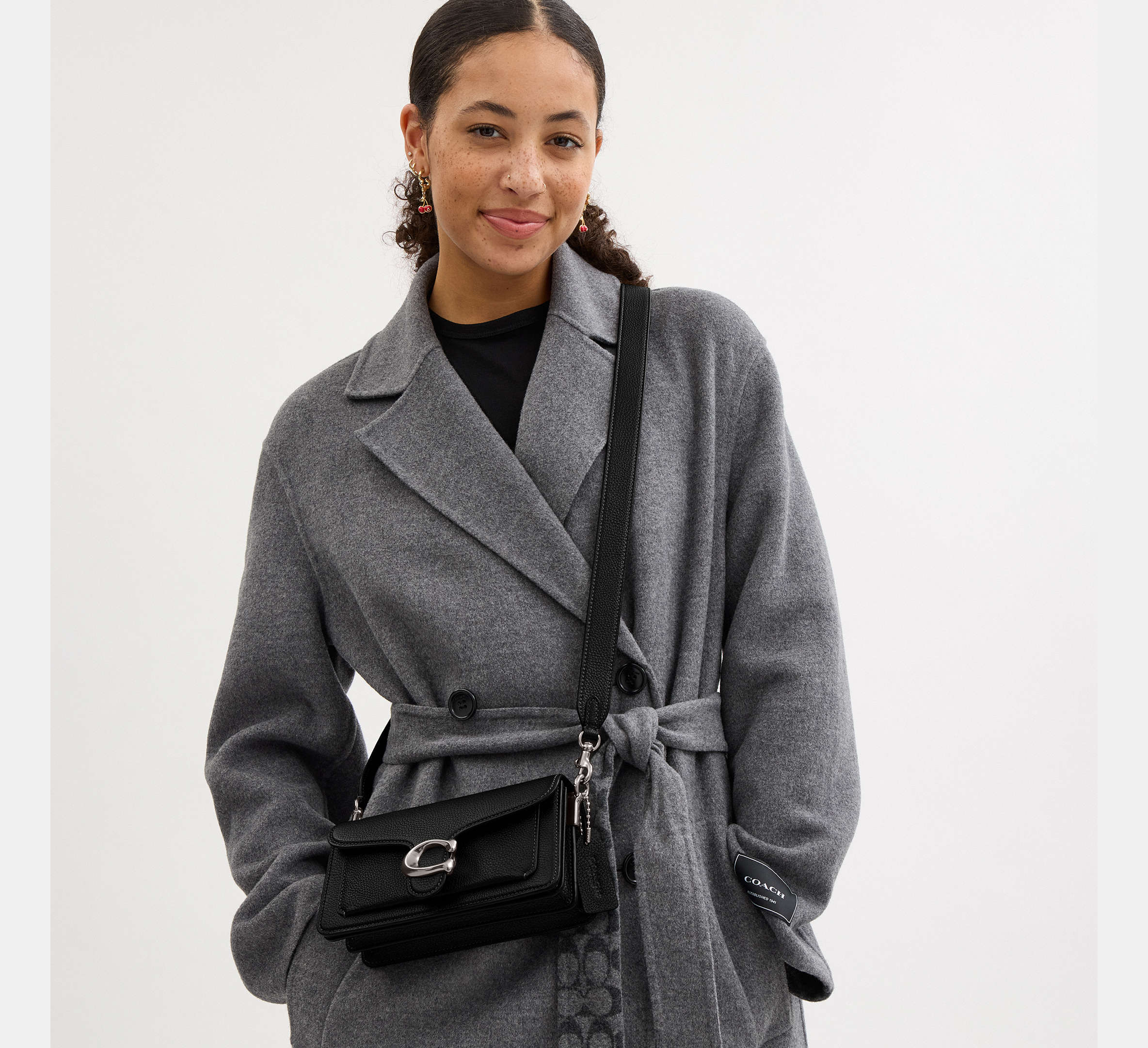 Coach Tabby Shoulder Bag 20 - Silver/Black – Kanadadan Kapına