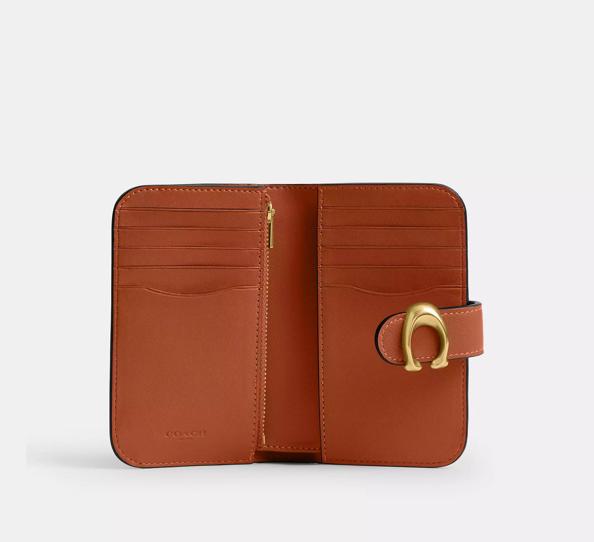 Coach Tabby Wallet -  Brass/Amber Brown