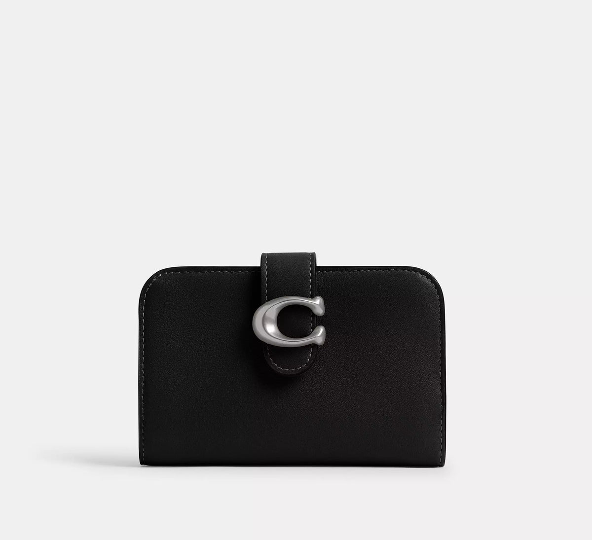 Coach Tabby Wallet  -   Silver/Black