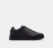 Coach Men's High Line Sneaker In Signature - Graphite/Black