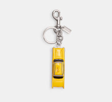 Coach Small Taxi Bag Charm - Silver/Multi
