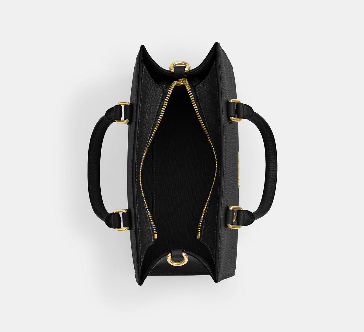 Coach Maggie Small Tote Bag - Gold/Black
