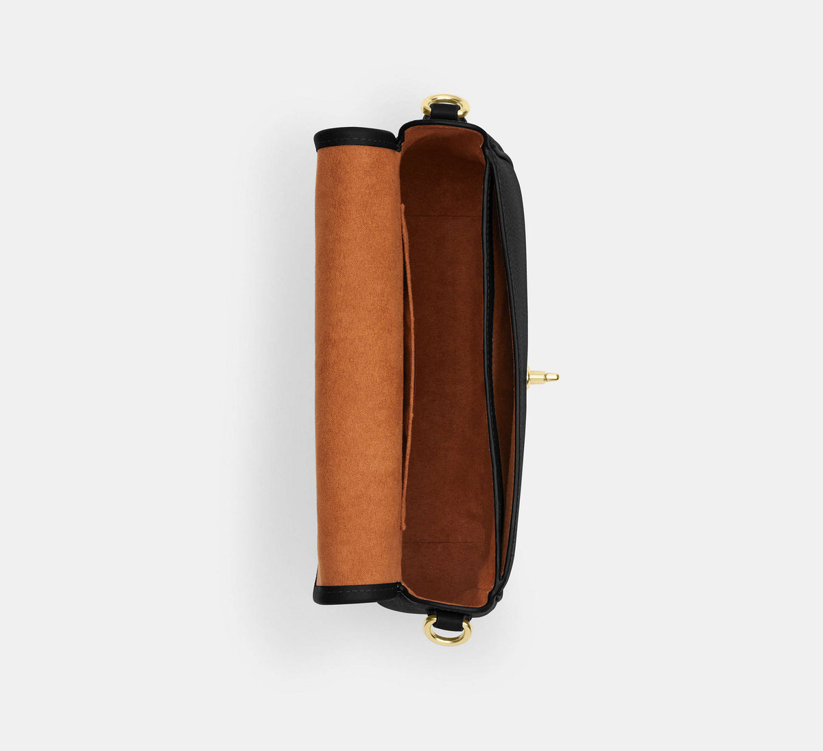 Coach Hadley Shoulder Bag - Gold/Black - Hemen Teslimde