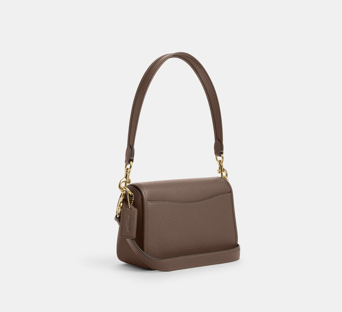 Coach Hadley Shoulder Bag - Gold/Dark Stone - Hemen Teslimde