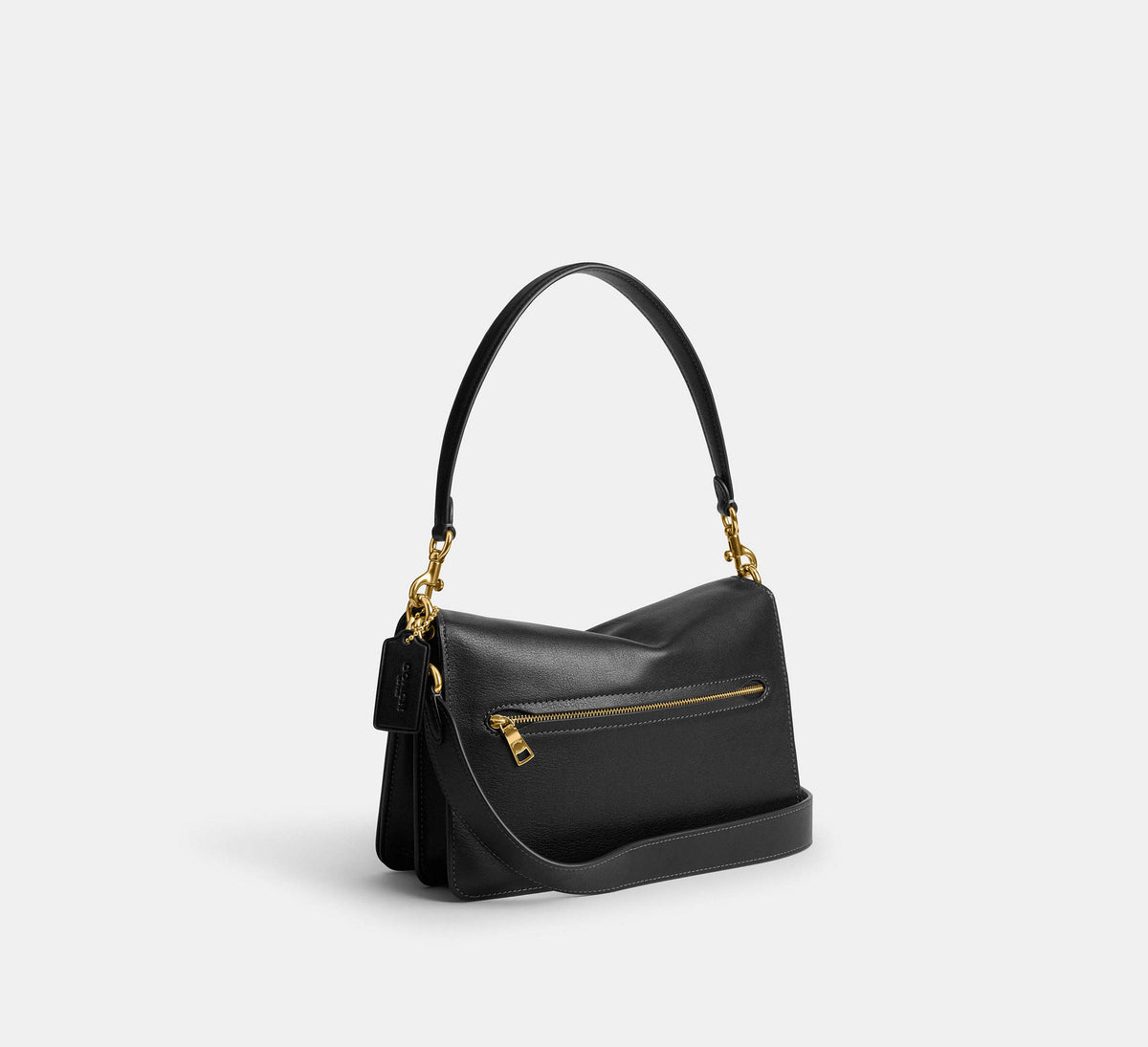 Coach Chain Tabby Shoulder Bag - Brass/Black