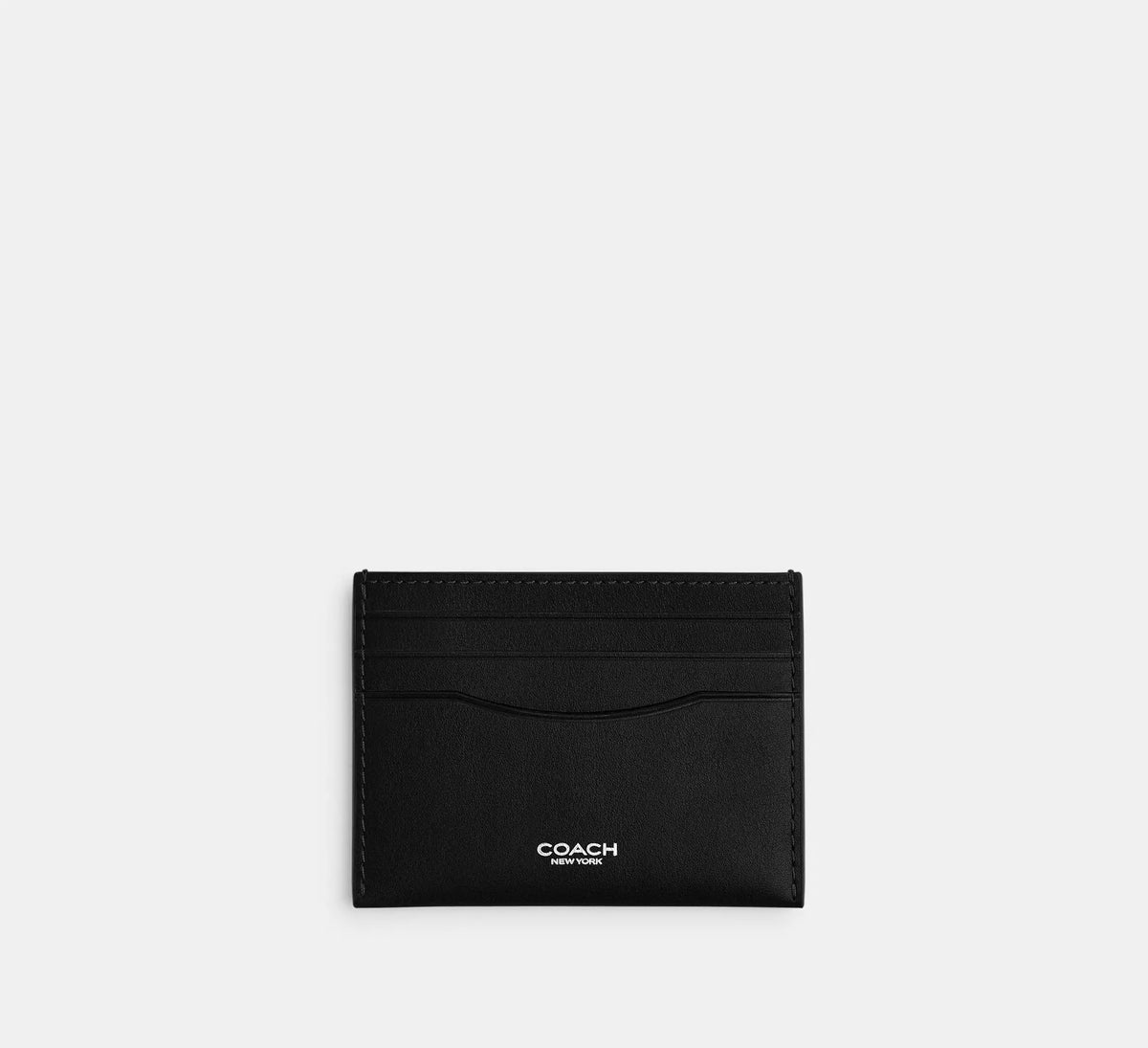 Coach Card Case  -  Black