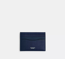Coach Card Case  -  Navy