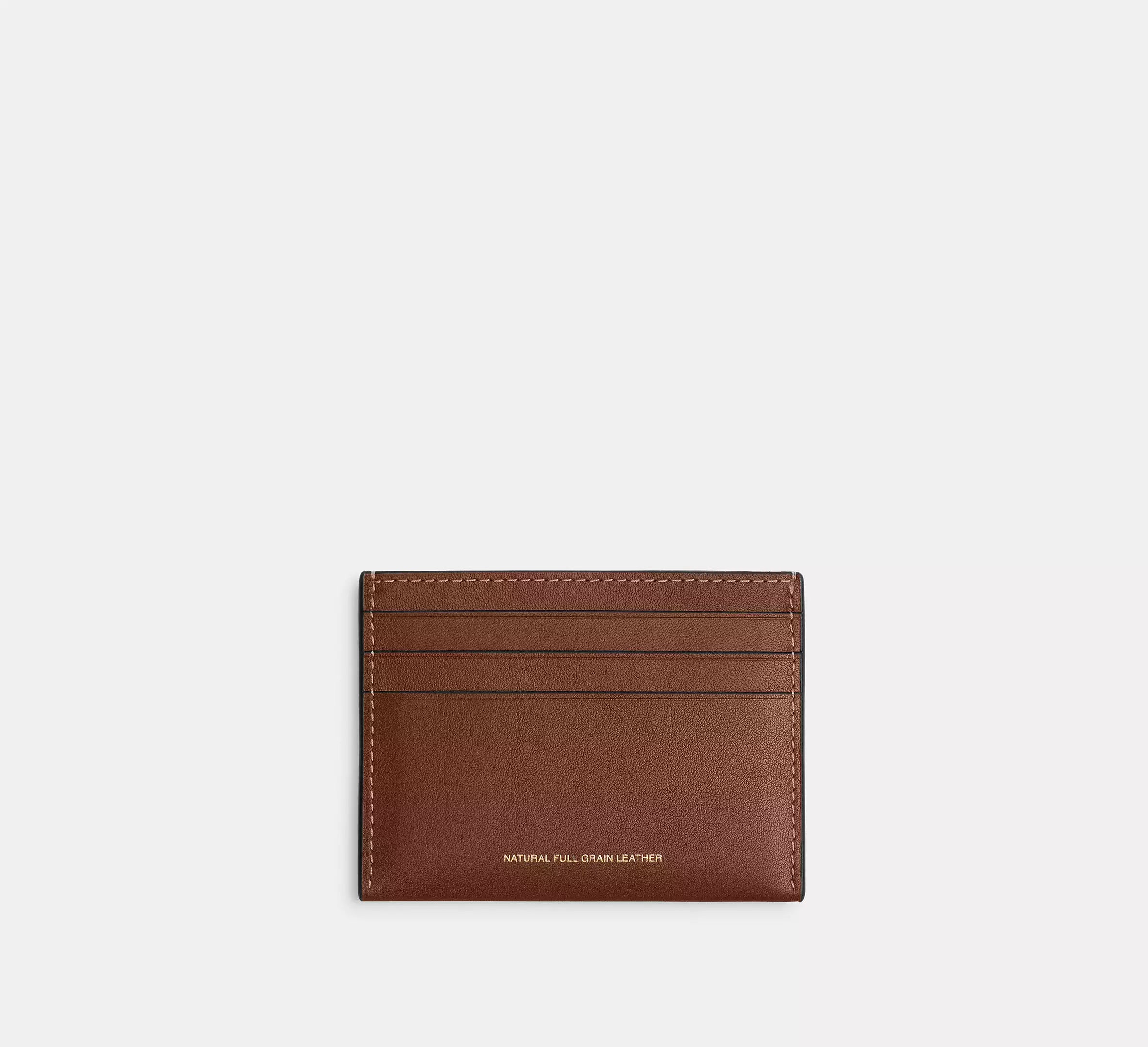 Coach Card Case  -  Redwood