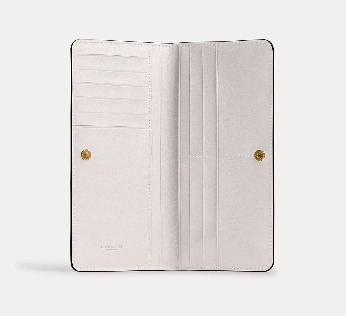 Coach Essential Slim Wallet  -  Brass/Chalk