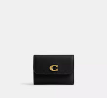 Coach Essential Card Holder Wallet  - Brass/Black