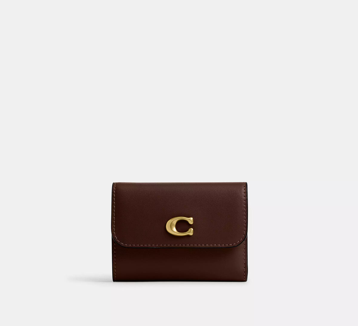 Coach Essential Card Holder Wallet  -  Brass/Maple