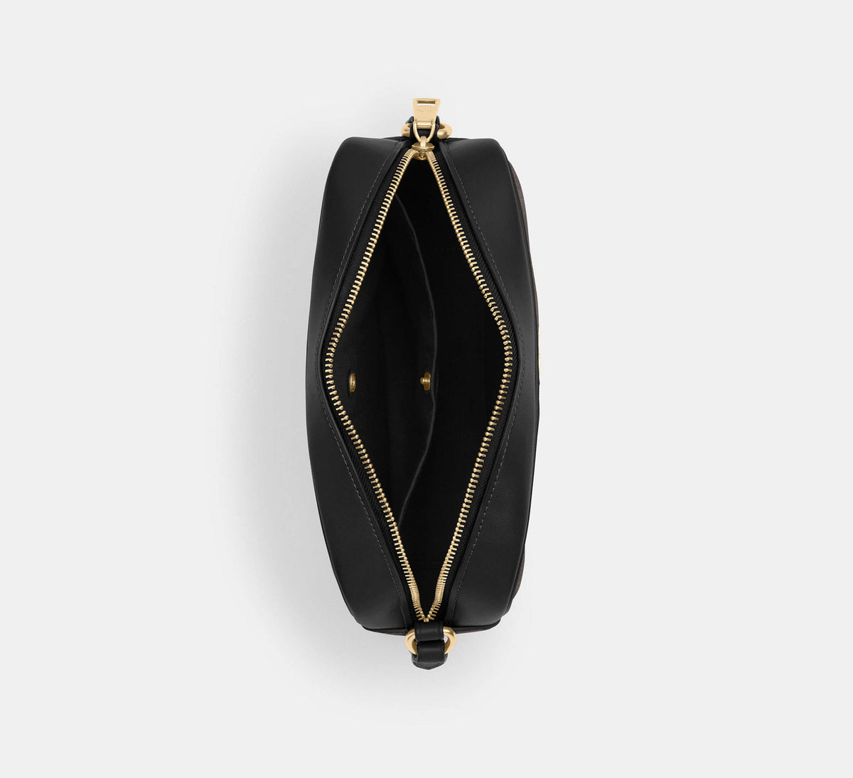 Coach Jamie Camera Bag in Signature - Gold / Walnut / Black - Hemen Teslimde
