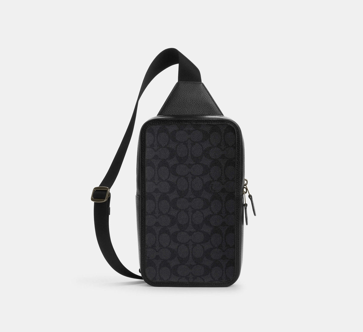 Coach Sullivan Pack In Signature  -  Gunmetal/Charcoal/Black