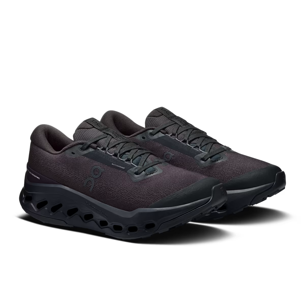 On Cloud Women Cloudsurfer Trail 2 Waterproof - Black | Black