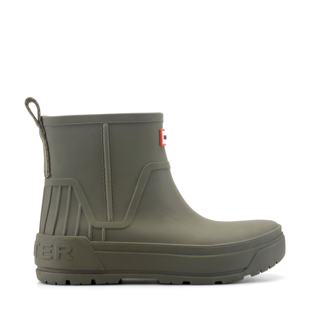 Hunter Women's Wales Waterproof Rain Booties -Dark Green