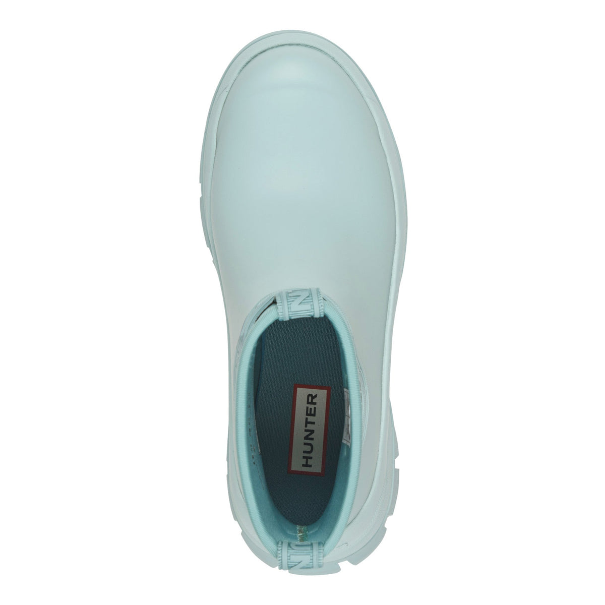 Hunter Women's Eloise Lug Sole Waterproof Neoprene Rain Booties - Light Blue