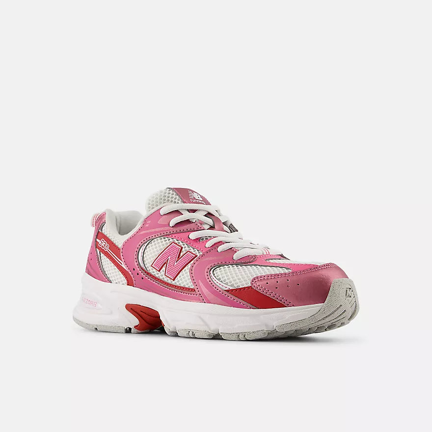 New Balance Big Kids 530  -  PINK SATIN with SHADOW RED  -    G5303XO