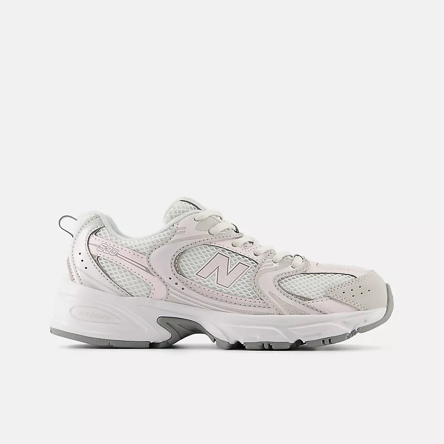 New Balance Big Kids 530  -  GREY MATTER with PINK SALT  -  G5309LW