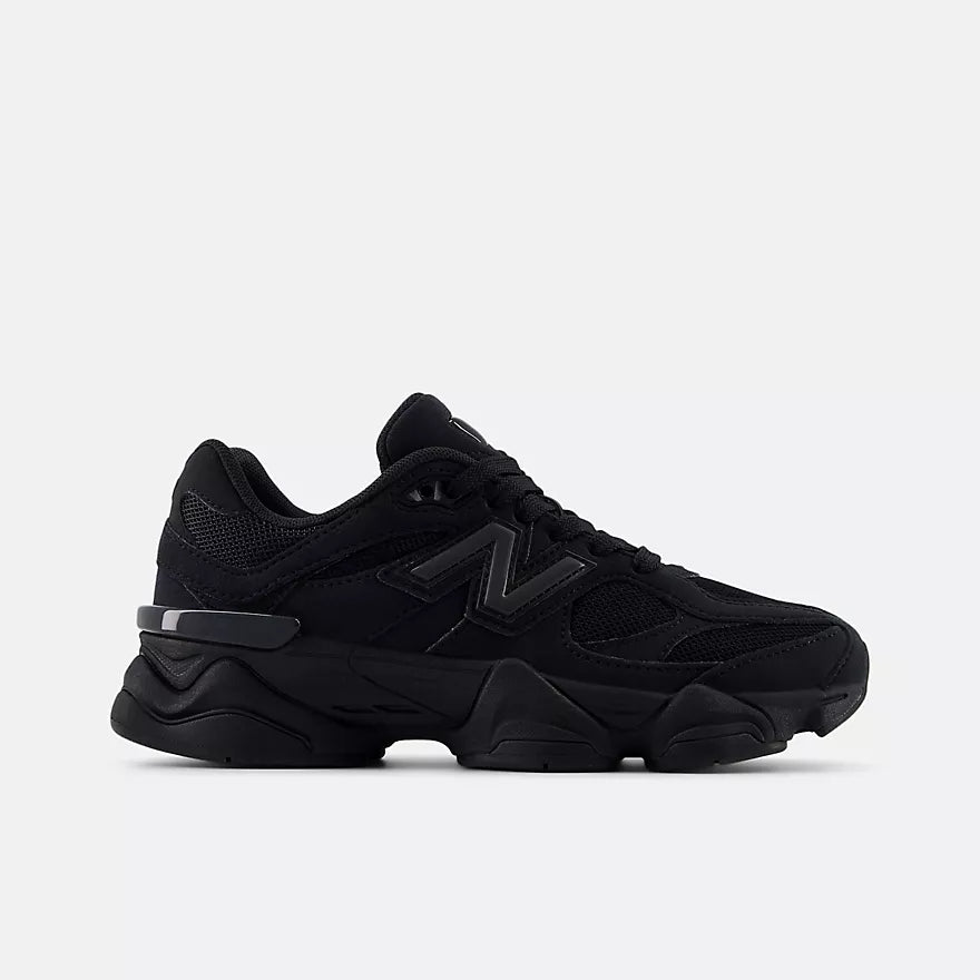 New Balance Big Kids 9060 Lace - BLACK with PHANTOM - GC9060BB