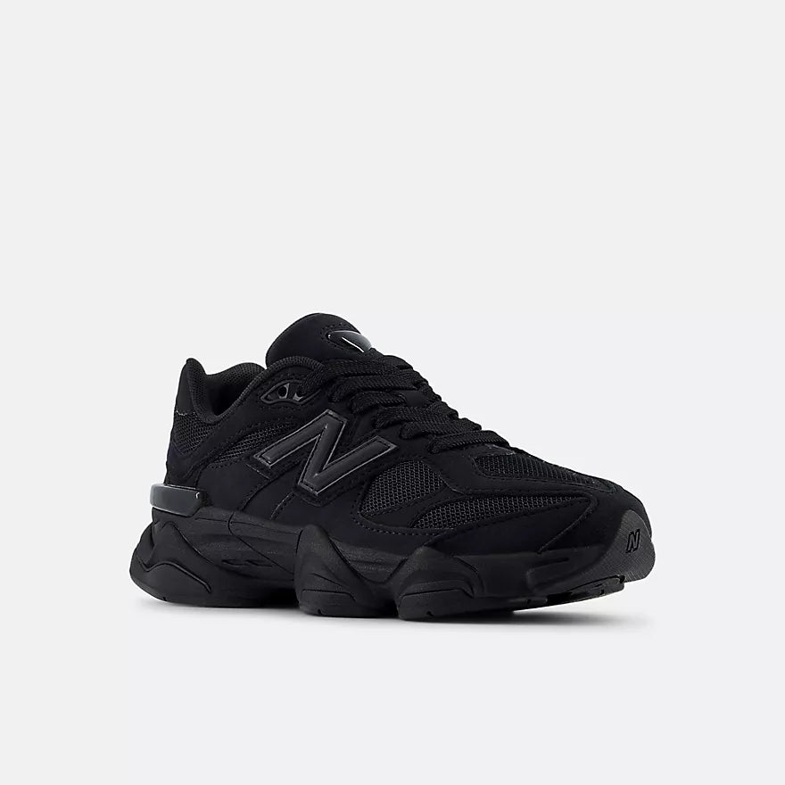 New Balance Big Kids 9060 Lace - BLACK with PHANTOM - GC9060BB