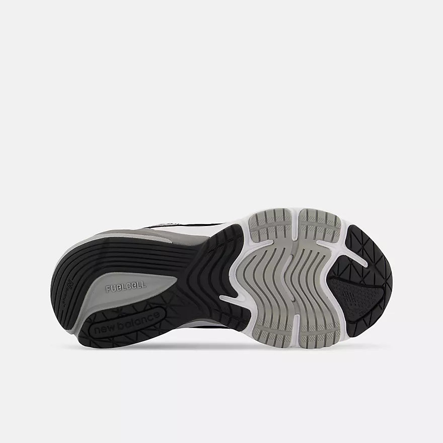 New Balance Big Kids FuelCell 990v6  -  Black with Silver  -  GC990BK6