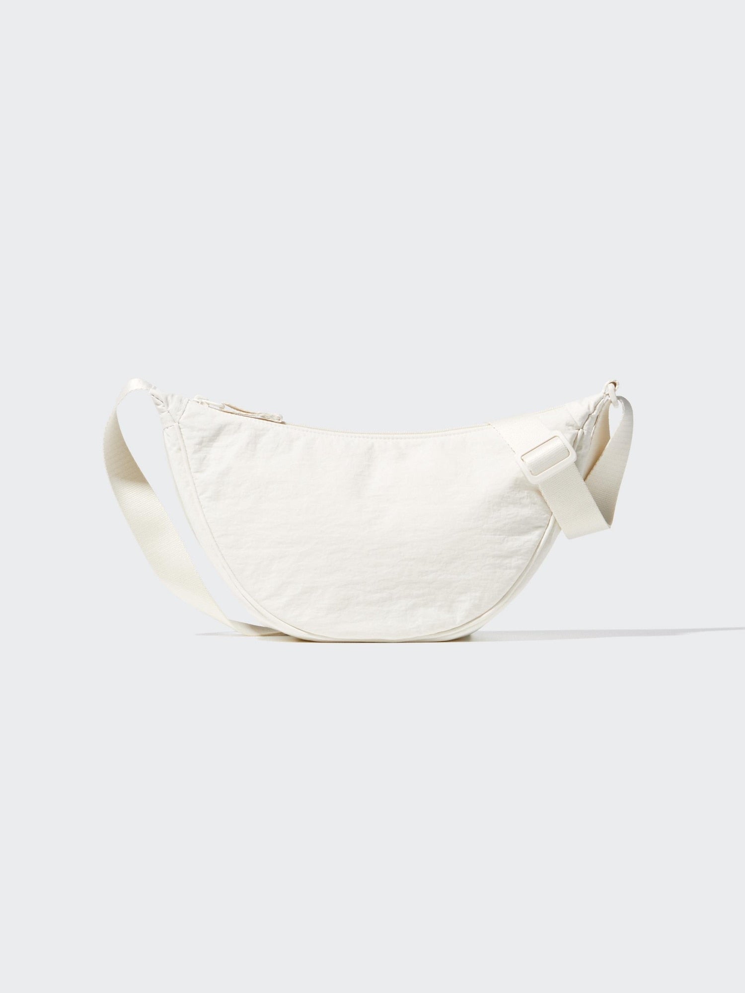 UNIQLO Unisex Round Mini Shoulder Bag- OFF WHITE