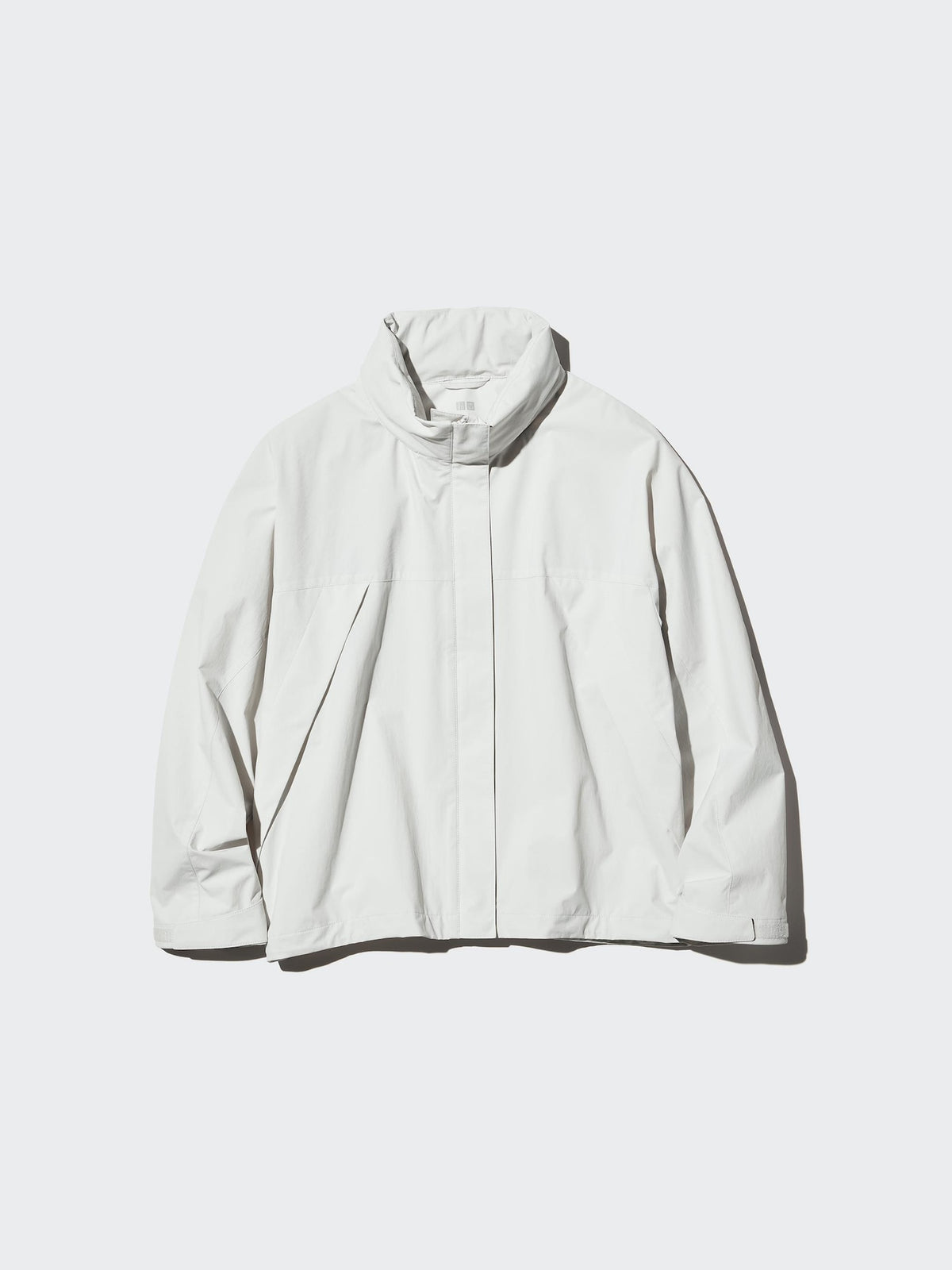 Uniqlo Women Windproof Stand Blouson  -  01 OFF WHITE