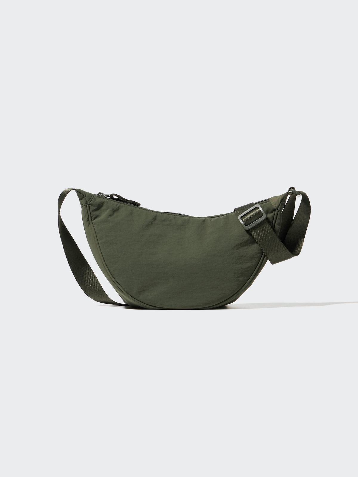UNIQLO Unisex Round Mini Shoulder Bag-DARK GREEN