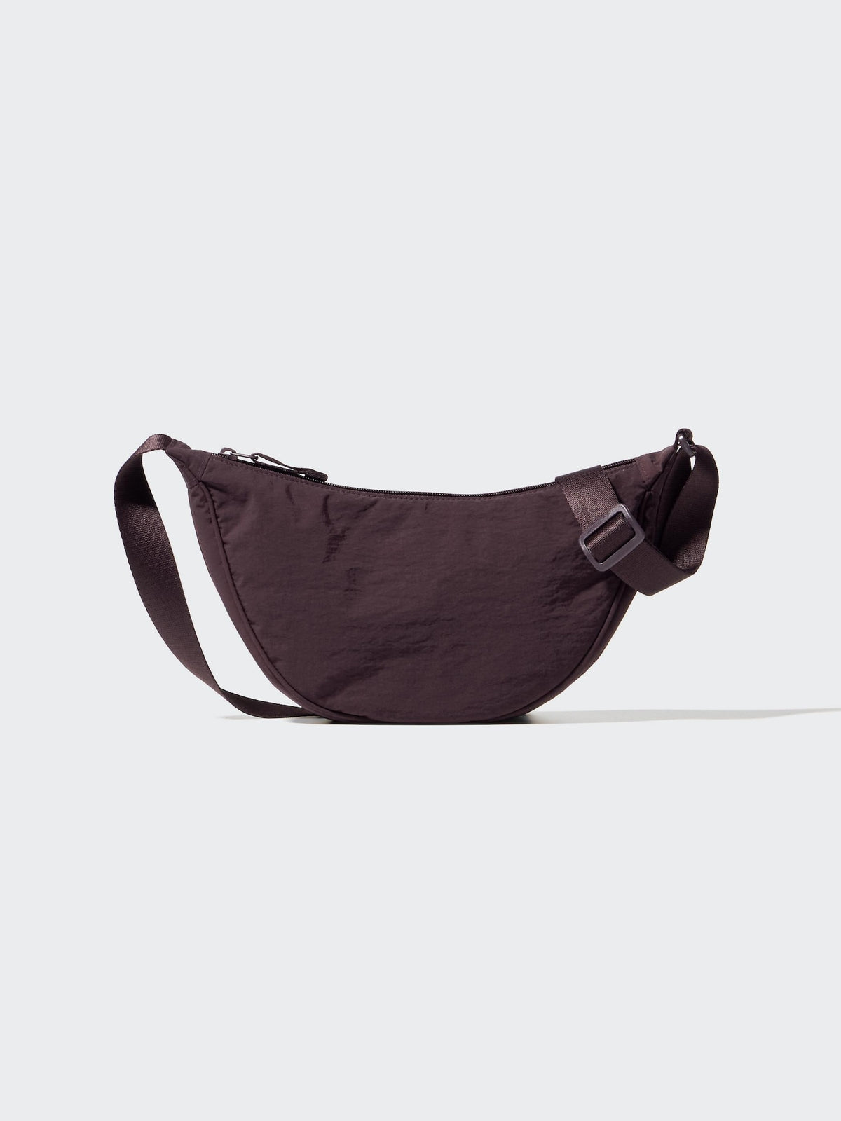UNIQLO Unisex Round Mini Shoulder Bag-DARK PURPLE