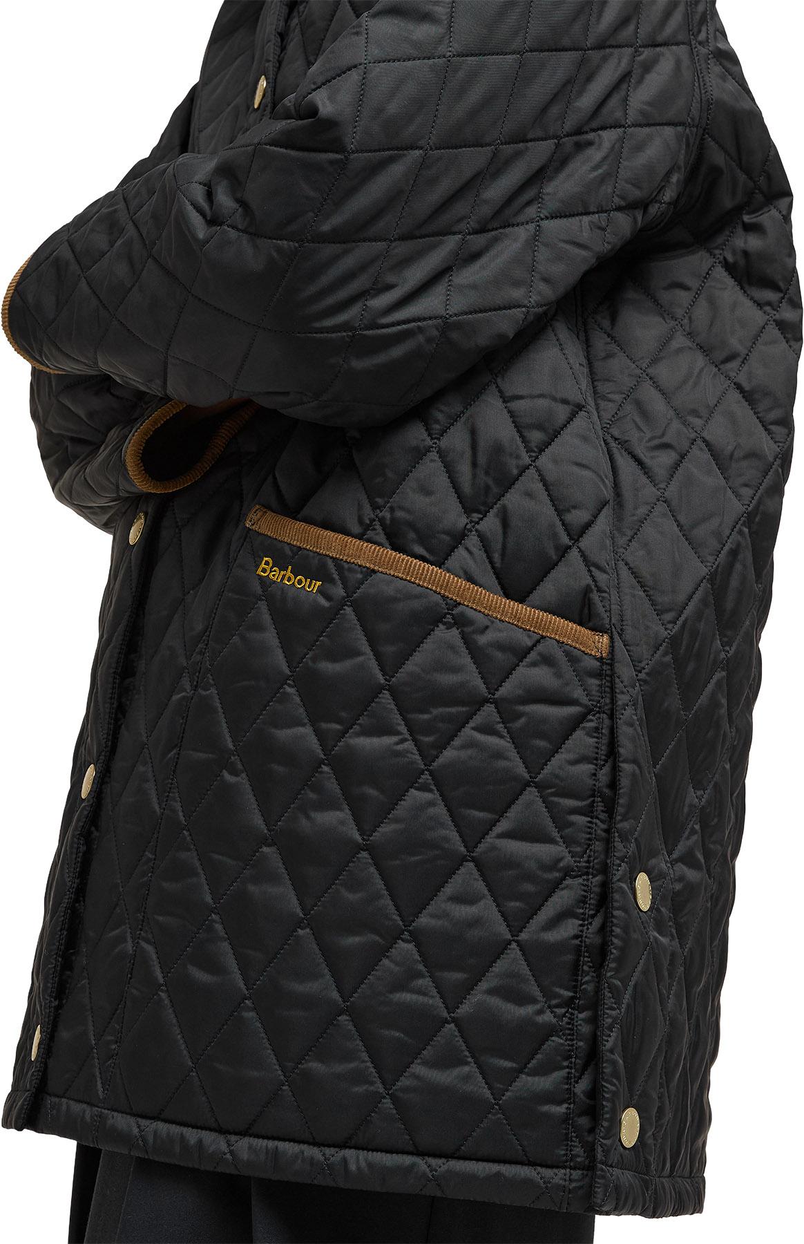 Barbour Icons Modern Liddesdale Quilted Jacket - Women's-Black - Classic