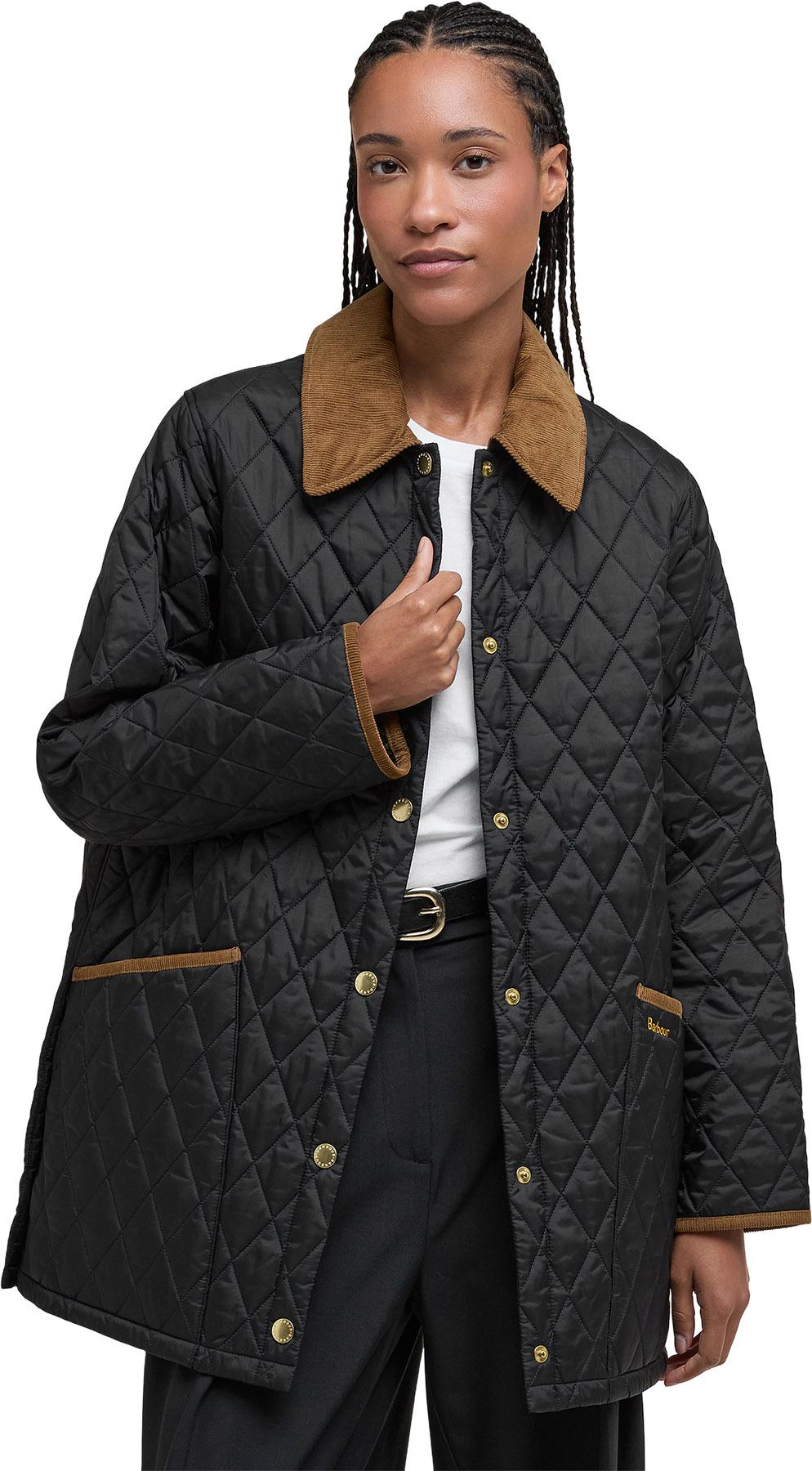 Barbour Icons Modern Liddesdale Quilted Jacket - Women's-Black - Classic