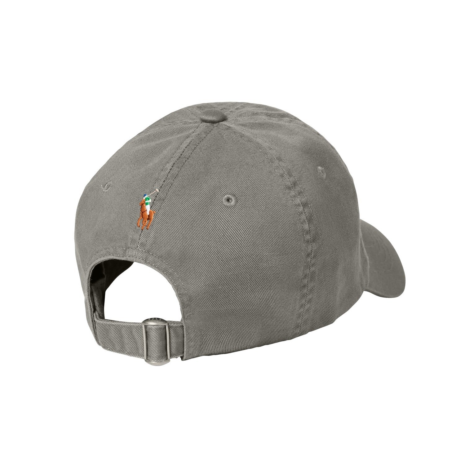 Ralph Lauren Cotton Chino Baseball Cap-College Grey