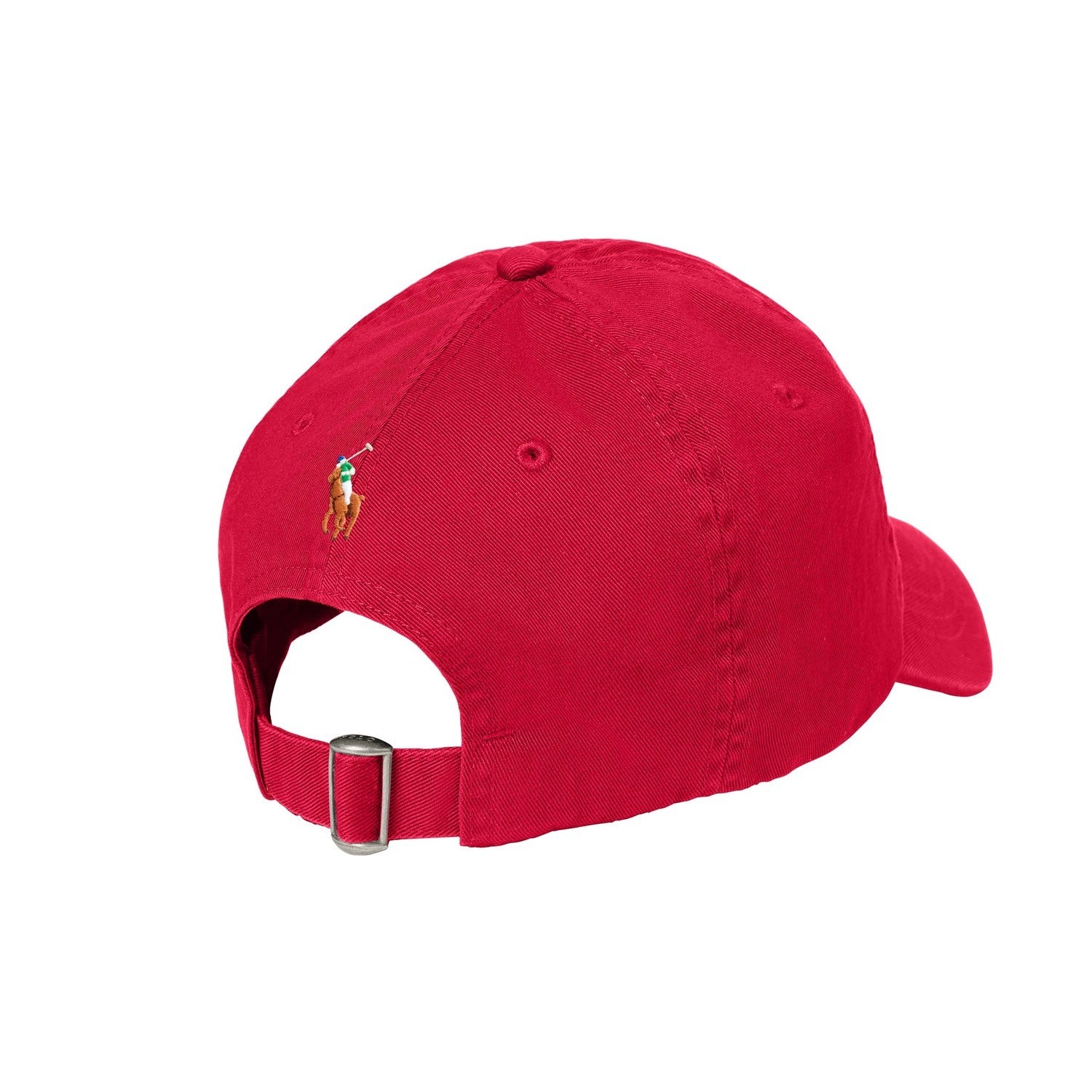 Ralph Lauren Cotton Chino Baseball Cap-Park Avenue Red