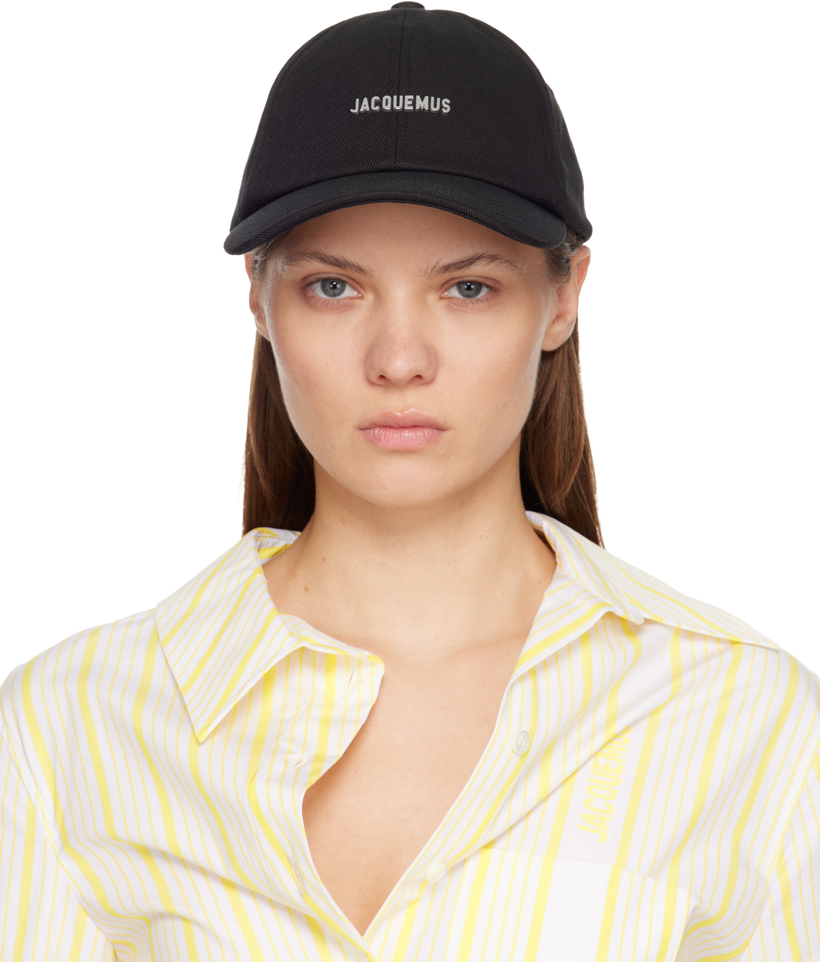 JACQUEMUS  Unisex The Gadjo Cap-Black