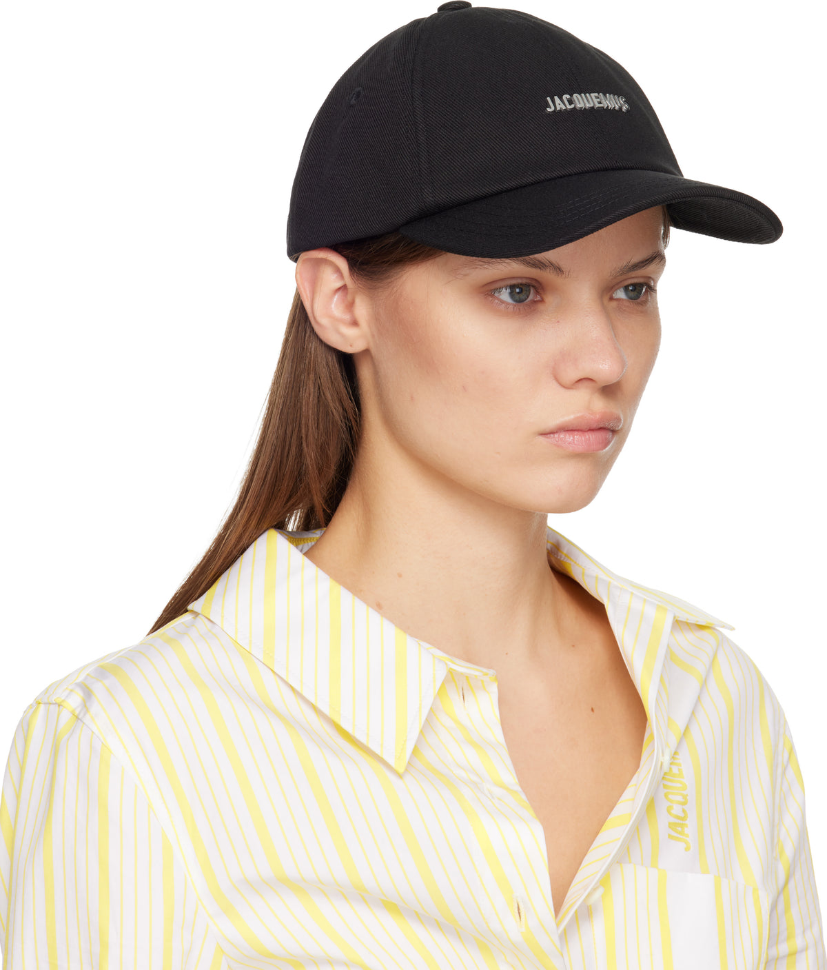 JACQUEMUS  Unisex The Gadjo Cap-Black