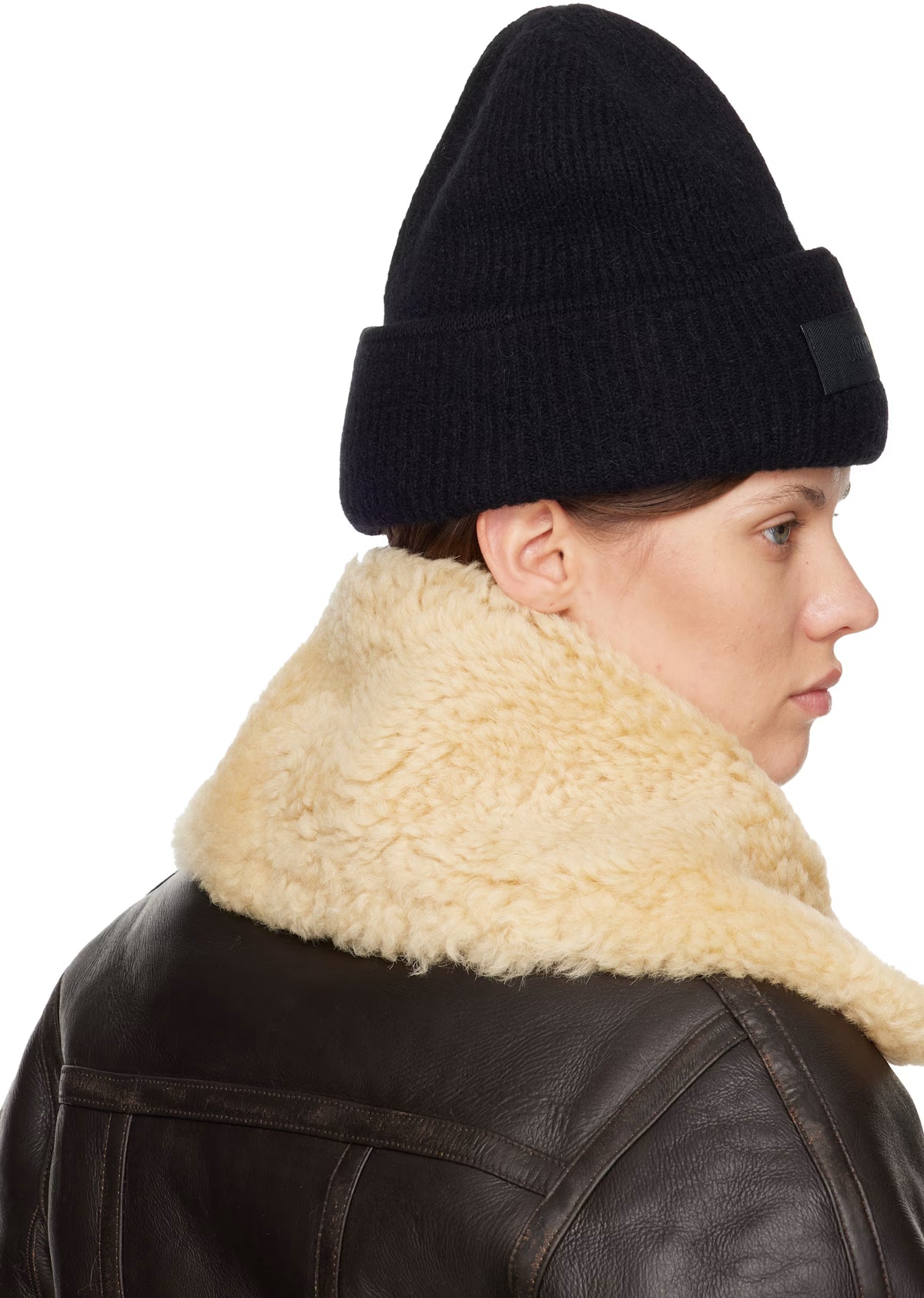 JACQUEMUS 'The Gros Grain' Beanie - Black