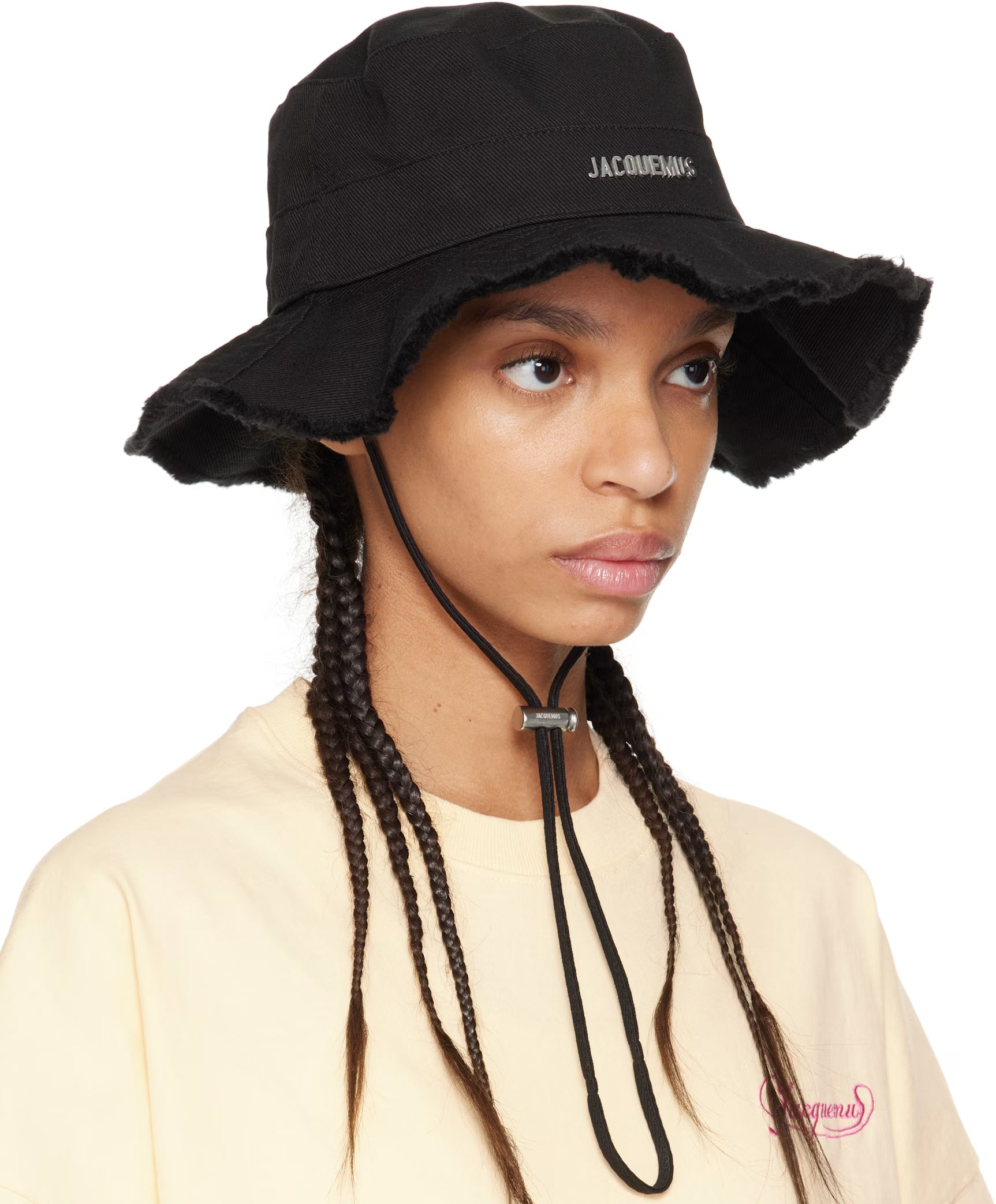 JACQUEMUS  Classiques 'The Artichaut' Bucket Hat  -  Black