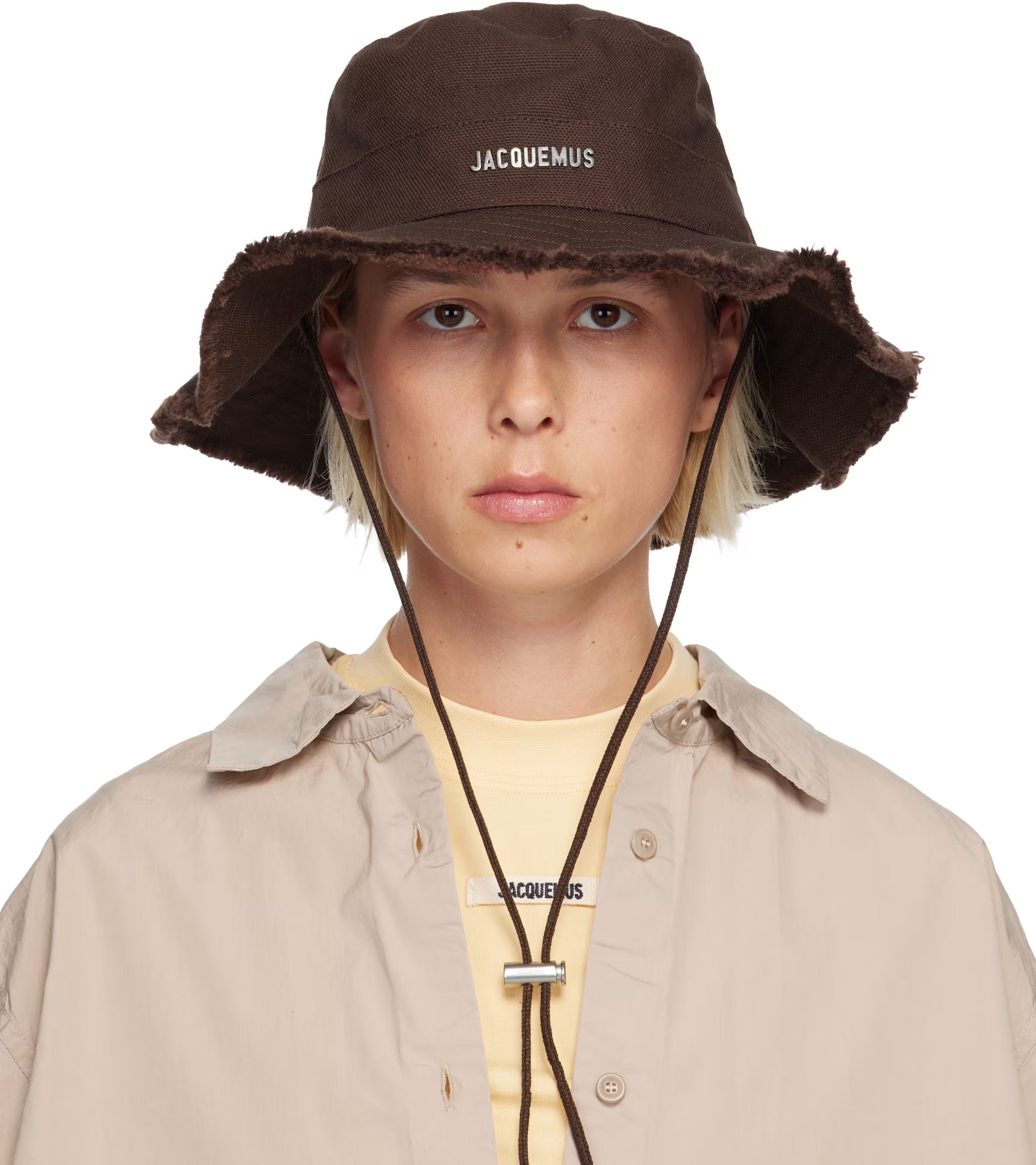 JACQUEMUS  'The Artichaut' Bucket Hat  -  Brown