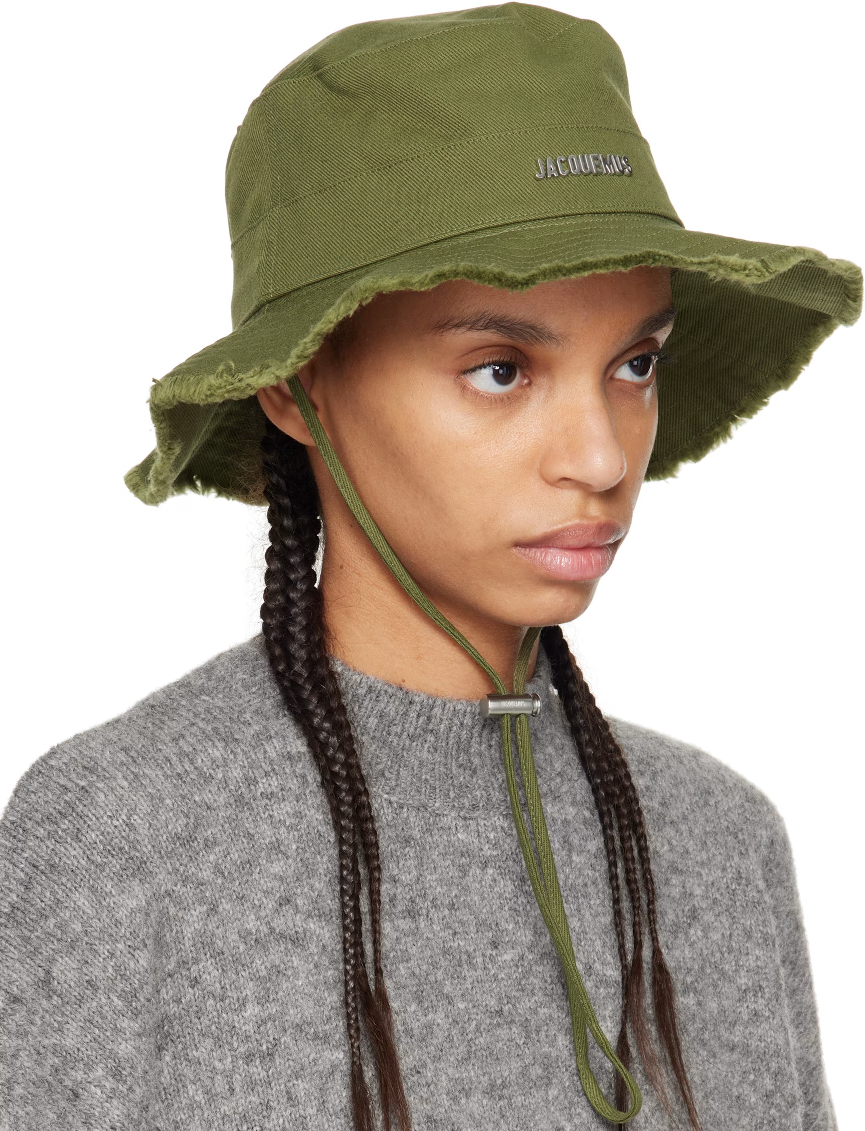 JACQUEMUS 'The Artichaut' Bucket Hat - Khaki – Kanadadan Kapına