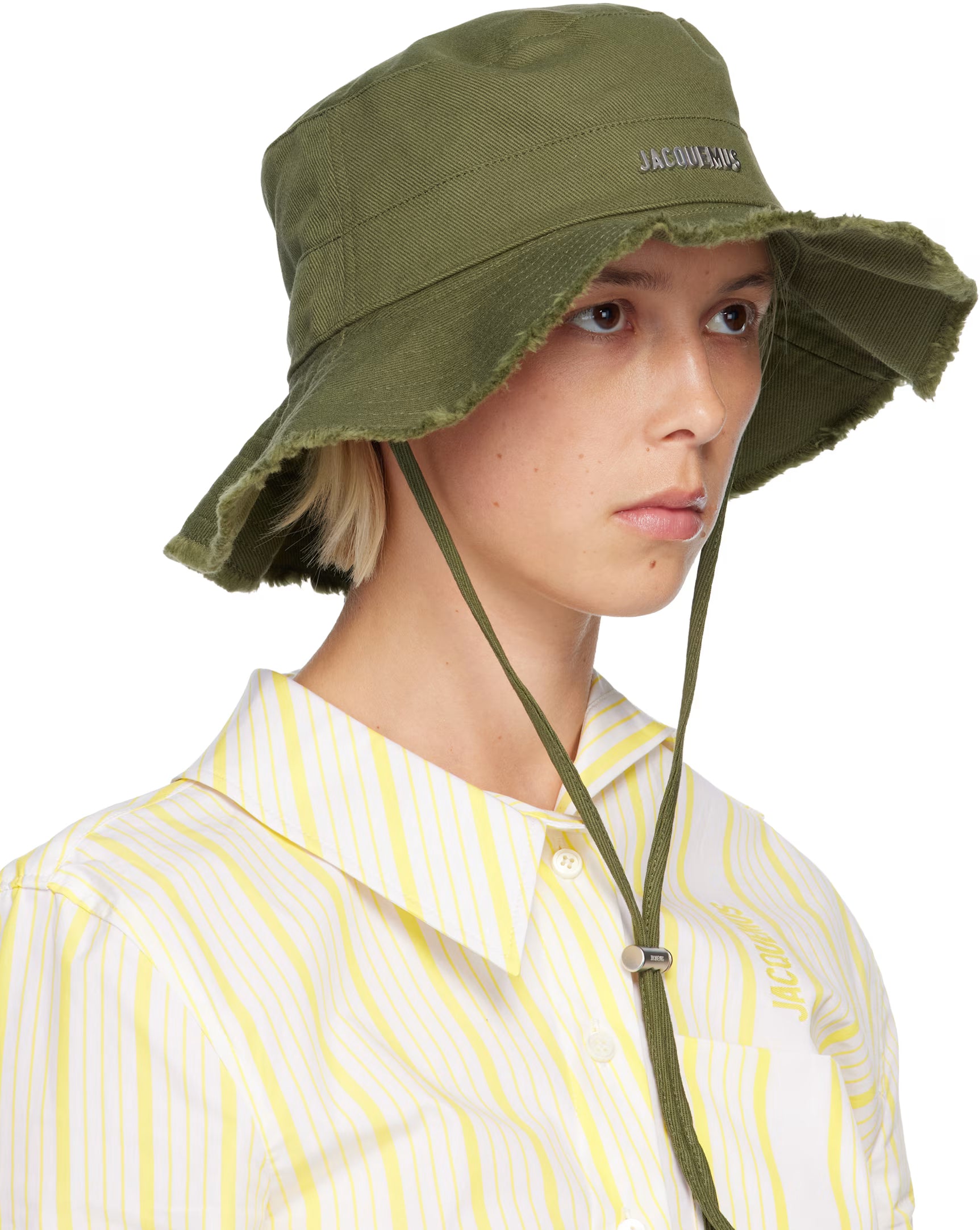 JACQUEMUS  'The Artichaut' Bucket Hat  -  Khaki
