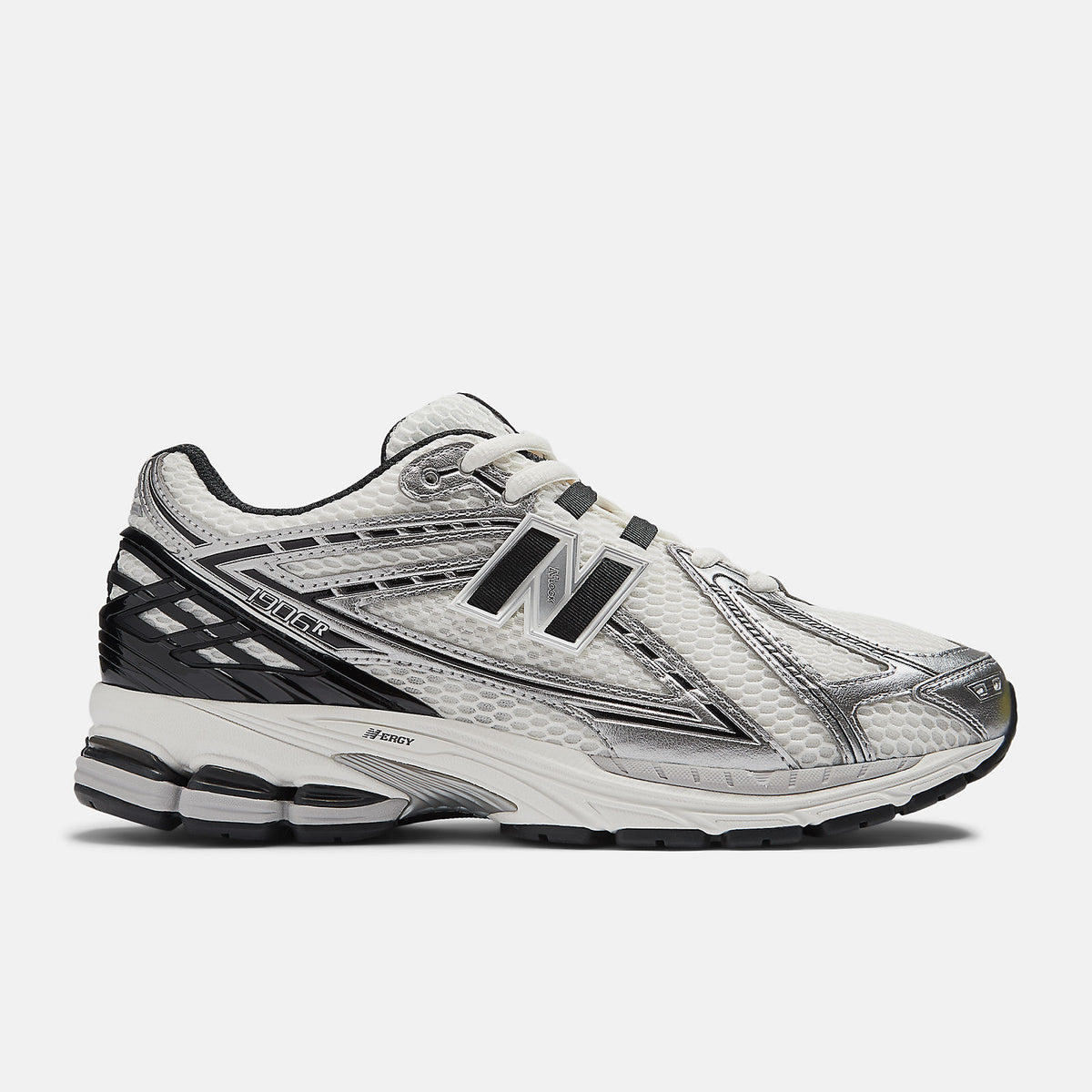New Balance 1906R  -  Silver Metallic with Black and Sea Salt  -  M1906RER