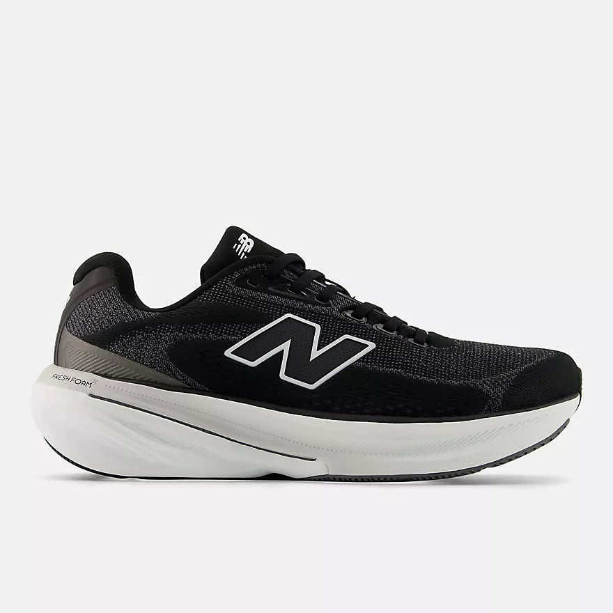 New Balance Men's Fresh Foam X 860v15  -  BLACK with WHITE  -  M8607GW