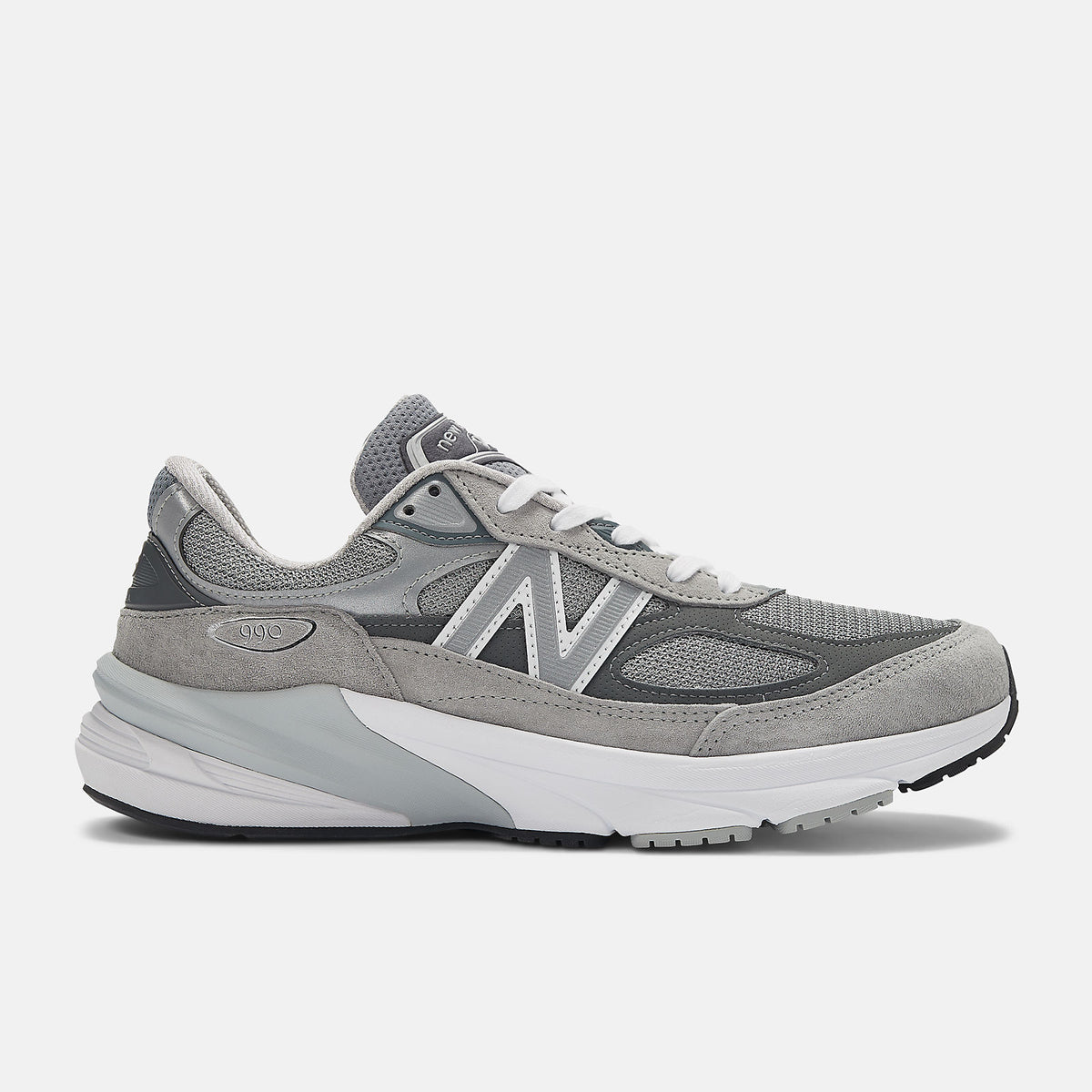 New Balance Men's Made in USA 990v6  -  Grey with WHITE  -  M990GL6
