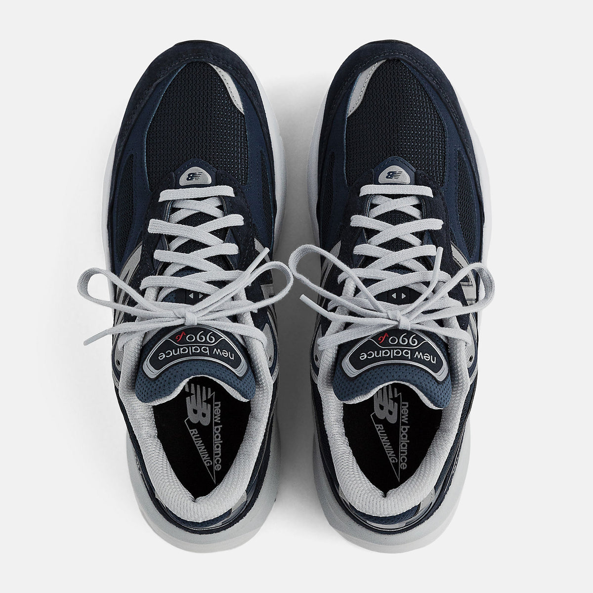 New Balance Men's Made in USA 990v6  -  Navy with White  -  M990NV6