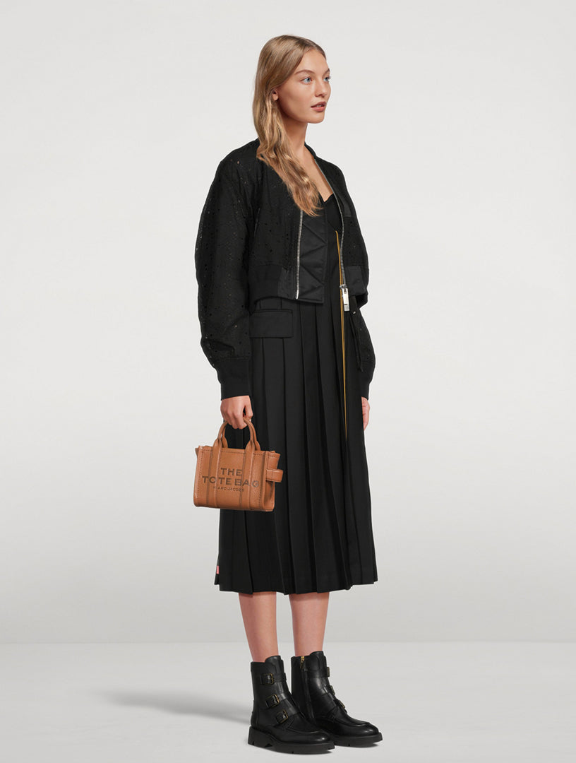 Marc Jacobs The Leather Crossbody Tote Bag - Argan Oil