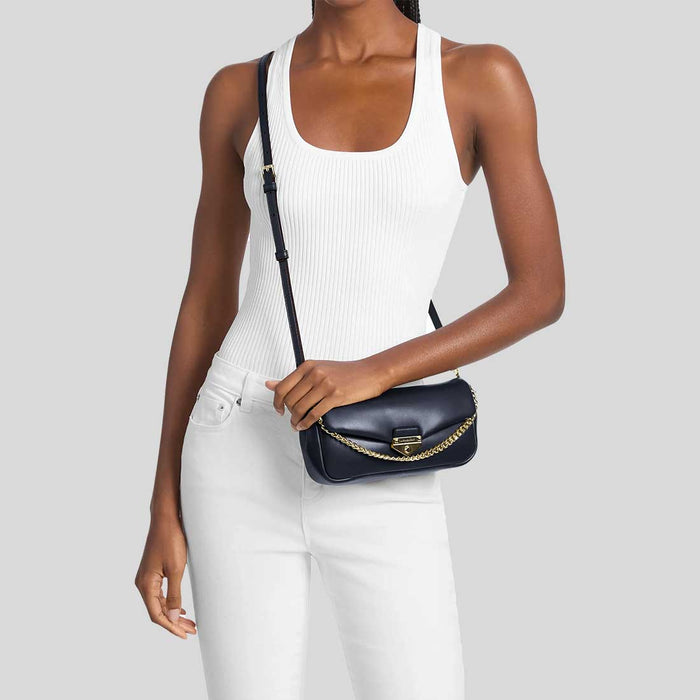 Michael Kors  Soho Small Convertible Crossbody Bag-Navy HEMEN TESLİM