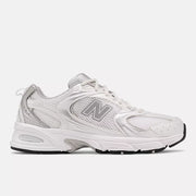 New Balance 530  -  WHITE with SILVER METALLIC  -  MR530EMA